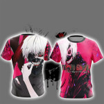 Tokyo Ghoul New Version Unisex 3D T-Shirt All Over Print Shirt962