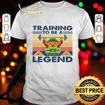 Minecraft Training To Be A Legend vintage shirt