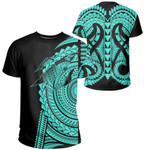 Hawaii Polynesian In My Heart T Shirt Ryan Style Ah Turquoise J5 Hawaiian Shorts Beach Short Sleeve