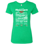 Middle Earth Fest Womens Triblend T-Shirt