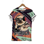 Dog On he Rock Unisex 3D T-Shirt All Over Print OIBVS