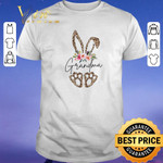 Premium Rabbit Bunny leopard Grandma flower shirt sweater