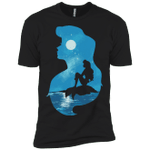 Mermaid Portrait Mens Premium T-Shirt