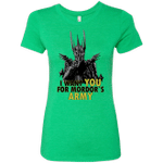 Mordors army Womens Triblend T-Shirt
