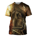 Horse Unisex 3D T-Shirt All Over Print ONDEW