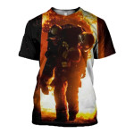 Fire Fighter Unisex 3D T-Shirt All Over Print ONDCD