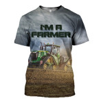 Farmer Unisex 3D T-Shirt All Over Print OZAWO