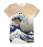 Cookie Wave Men’s T-shirt – 3D Full Printed Shirts