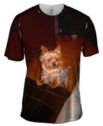 Yorkie Loves Attention Mens T-Shirt