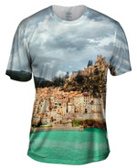 Sisteron Mountain Mens T-Shirt