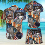Independent day Pitbull American hawaii shirt