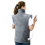 weighted heating pad for back and neck
