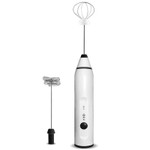 Electric Milk Frother Kitchenaid Mixer Handheld Rechargeable 3 Speed Adjustable Mini Coffee Frother Whisk for Coffee, Hot Chocolate, Frappe