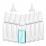 8 PCS Empty Plastic Spray Bottles 3.4 OZ 100 ML