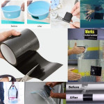 2pcs Strong Adhesive Waterproof Stop Leaks PVC Repair Tape