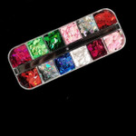 Holographic Butterfly Flakes Nail Art Glitter Sparkly 3D Laser Butterfly Sequins Tips DIY Polish Nail Art Decorations Manicure