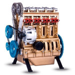 4 Cylinder Car Engine Kit Adult Model
