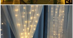 LED Curtain Rain Lights