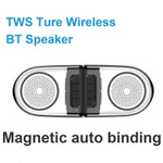 Wireless Magnetic Bluetooth Speaker TWS Transparent