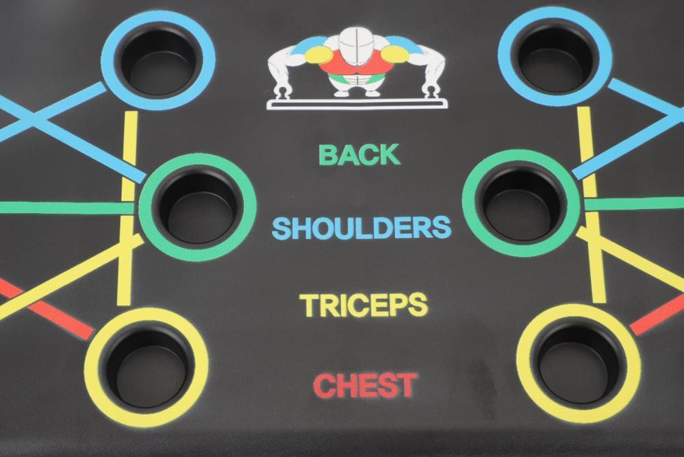 9 in 1 Push Up Board ( FITNESS FROM HOME)