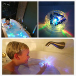 Bathtub lights kids fun
