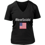 #NeverSocialist American Pro Trump Shirt for Men and Women