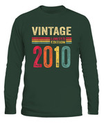 12 Year Old Gifts Vintage 2010 Limited Edition 12th Birthday T-Shirt - Unisex Long Sleeve