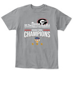 2022 Georgia Orange Bowl sec national Merch Championship T-Shirt Georgia Bulldogs - Kids Tee