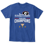 2022 Georgia Orange Bowl sec national Merch Championship T-Shirt Georgia Bulldogs - Kids Tee