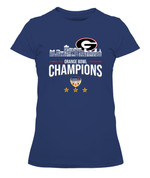 2022 Georgia Orange Bowl sec national Merch Championship T-Shirt Georgia Bulldogs - Women's Tee Shirt