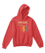 60 Year Old Gifts Vintage 1962 Limited Edition 60th Birthday T-Shirt - Kids Hoodie
