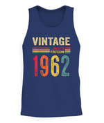 60 Year Old Gifts Vintage 1962 Limited Edition 60th Birthday T-Shirt - Tank Top - Unisex