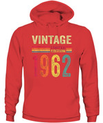 60 Year Old Gifts Vintage 1962 Limited Edition 60th Birthday T-Shirt - Unisex Hoodies