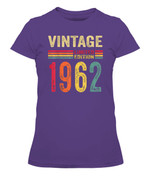 60 Year Old Gifts Vintage 1962 Limited Edition 60th Birthday T-Shirt - Women's Tee Shirt