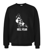 Hell Yeah Shirt Wrestling Mixed Martial Arts MMA tshirt T-Shirt - Unisex Crewneck Sweatshirt