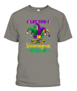 Let The Shenanigans Begin Mardi Gras Shirt - Popular Tee - Unisex