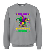 Let The Shenanigans Begin Mardi Gras Shirt - Unisex Crewneck Sweatshirt