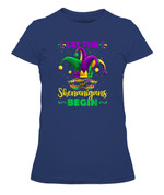 Let The Shenanigans Begin Mardi Gras Shirt - Women's Tee Shirt