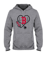 Nurse Boston Red Sox Heart Shirt