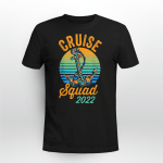 Cruise Squad 2022 Shirt Cowhide Leopard Anchor Cruising Fans T-Shirt