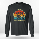 40 Years Old Vintage 1982 LimitedEdition Retro 40th Birthday T-Shirt