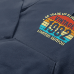 40 Years Old Vintage 1982 LimitedEdition Retro 40th Birthday T-Shirt