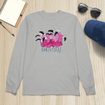 Flamingos Ladies in wading Shirt