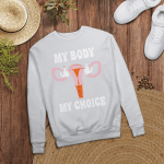 Womens My Body My Choice Pro-Choice Feminist Abortion Tee-Shirt