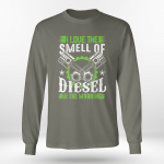 Love The Smell Muscle Car Truck Driver Gears Mechanic T-Shirt