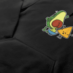 Pooping Avocado & Tortilla Chip Guacamole Poop Turd Vegan T-Shirt