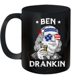 Ben Drankin Benjamin Franklin 4th Of July Mug