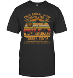First Annual WKRP Thanksgiving Day Turkey Drop Vintage Retro T-Shirt WKRP In Cincinnati