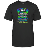 For My Dad In Heaven I Hide My Tears When I Say Your Name But The Pain Is My Heart Shirt