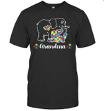 Grandma Bear Support Autism Awareness Day Shirt